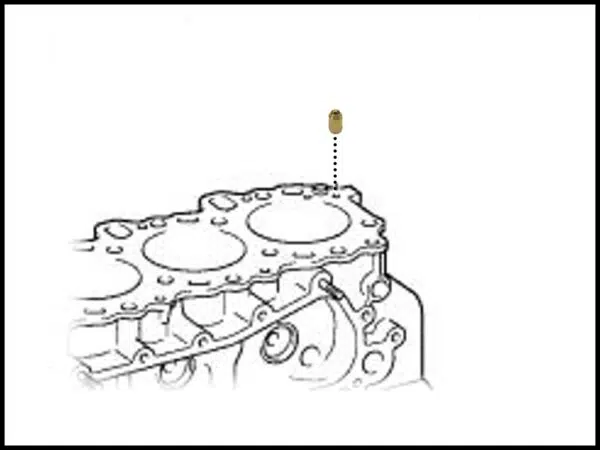 Cylinder Block Oil Orifice - Image 2