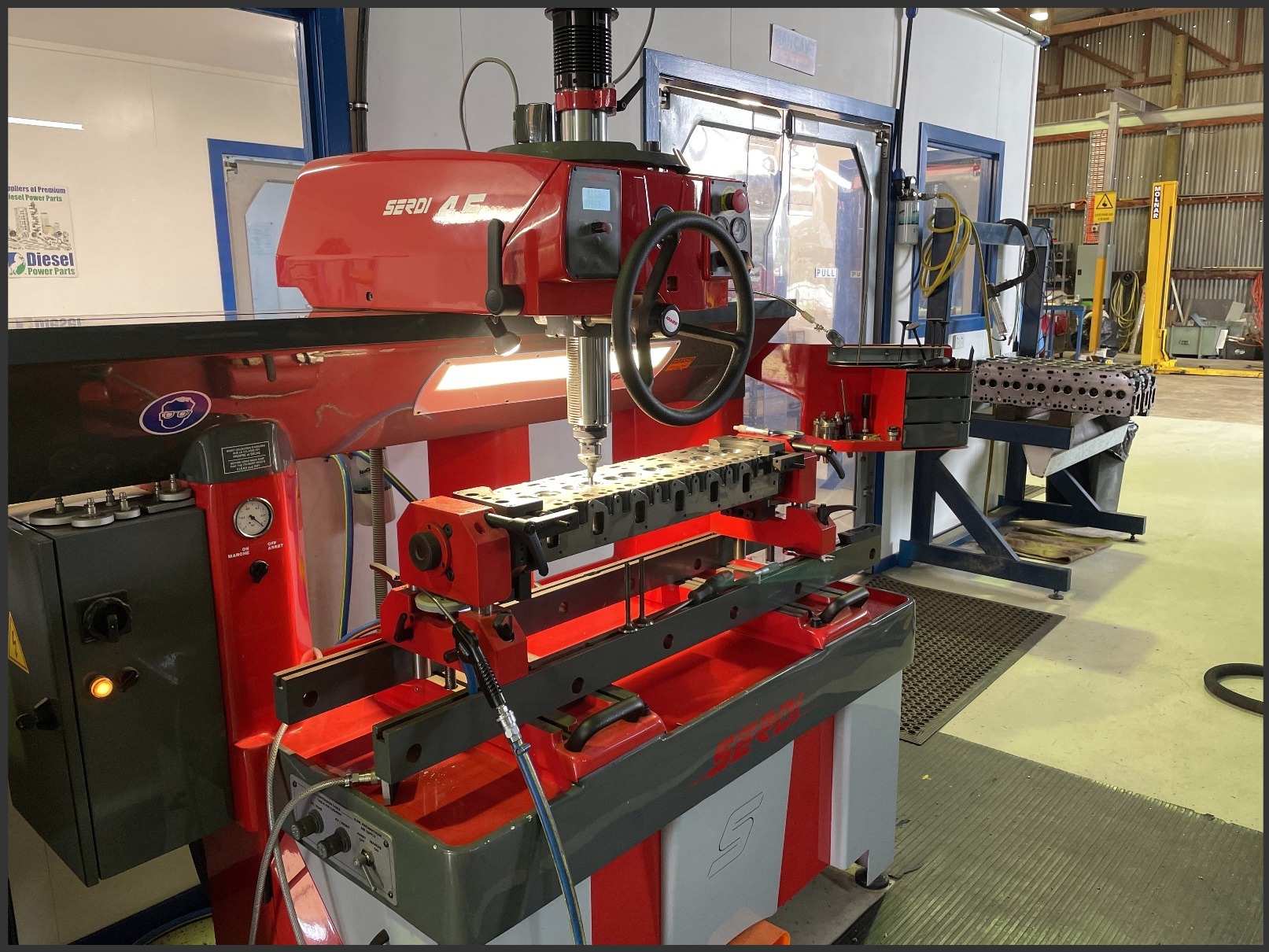 Cylinder Head Seat Machine Serdi 4.5 Engine Australia