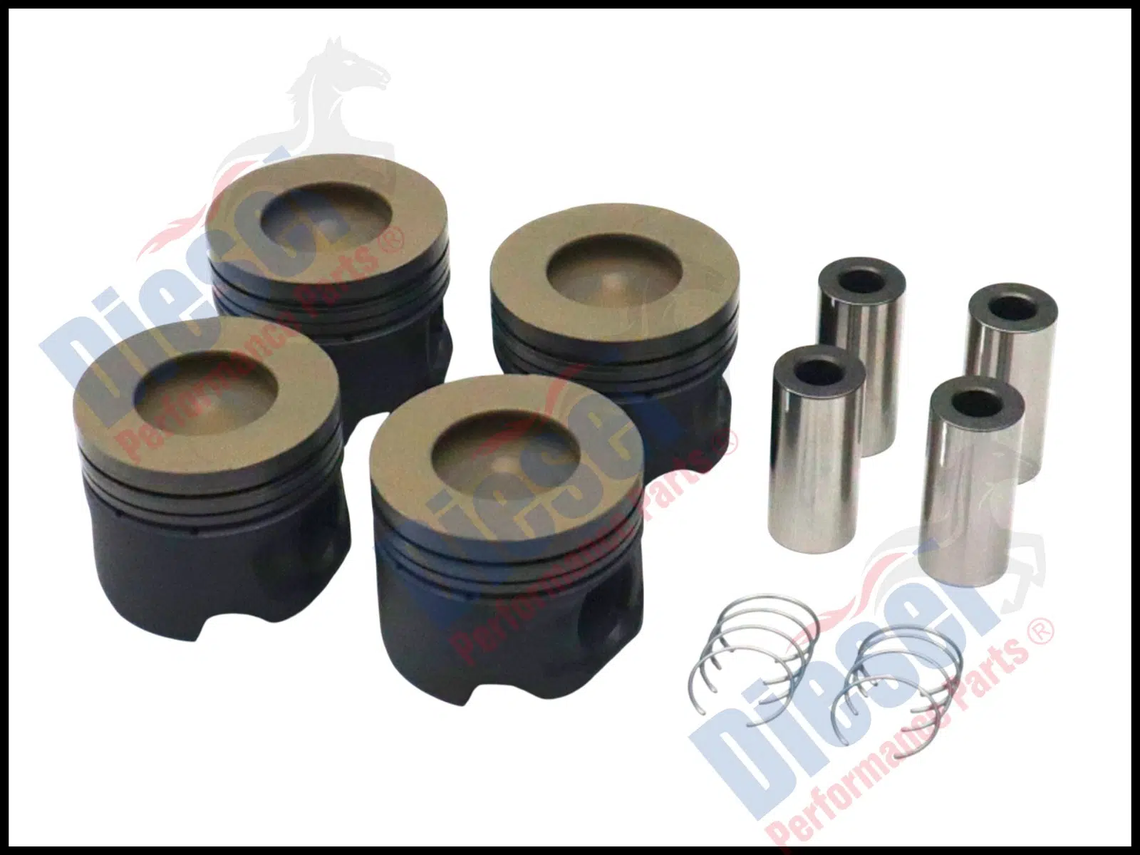 Piston 1.00 mm oversize, Pre-topped, Performance