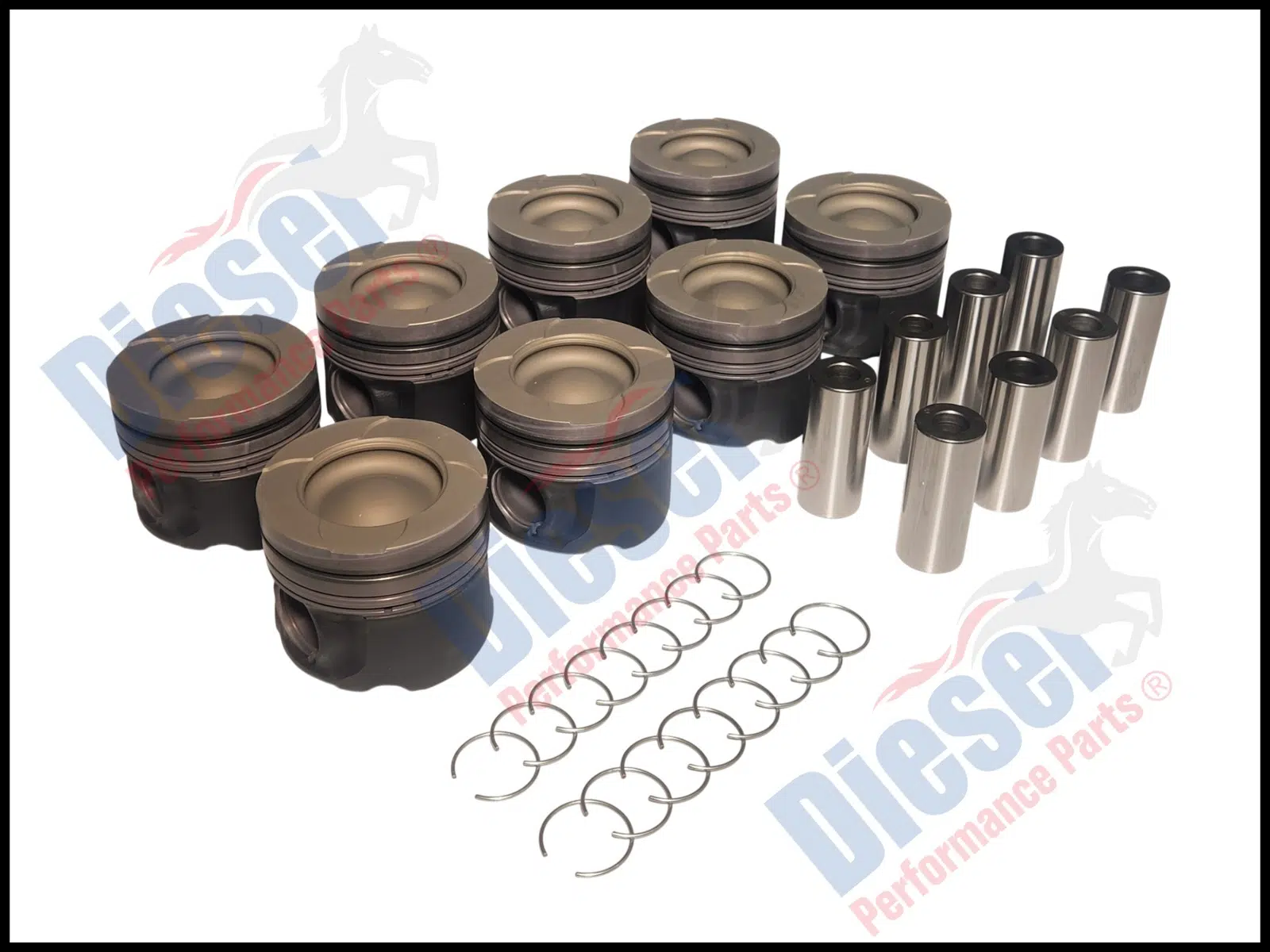 Piston 0.50 mm oversize, Pre-topped, Performance