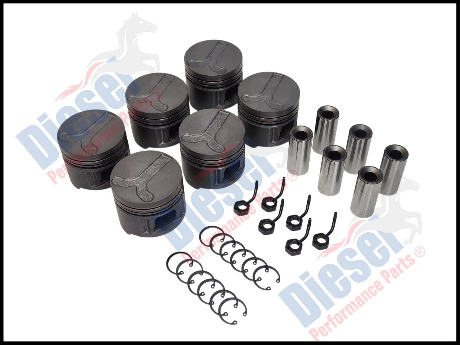 Piston 0.50mm oversize, Performance, "Y" Crown Design