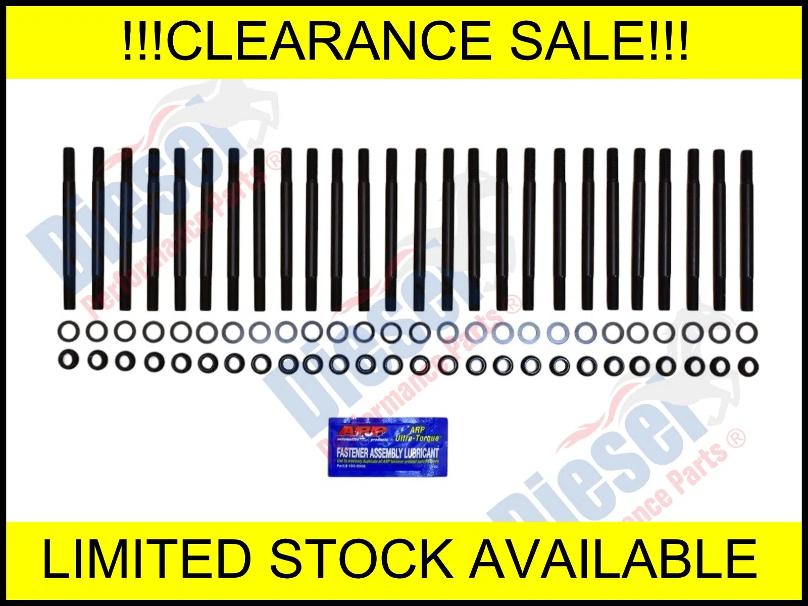 Bolts, ARP8740, Toyota 1HZ, 1HZ-T, 1HD-T Head Stud Set (1/2″ UNC) !!!STOCK CLEARANCE!!!