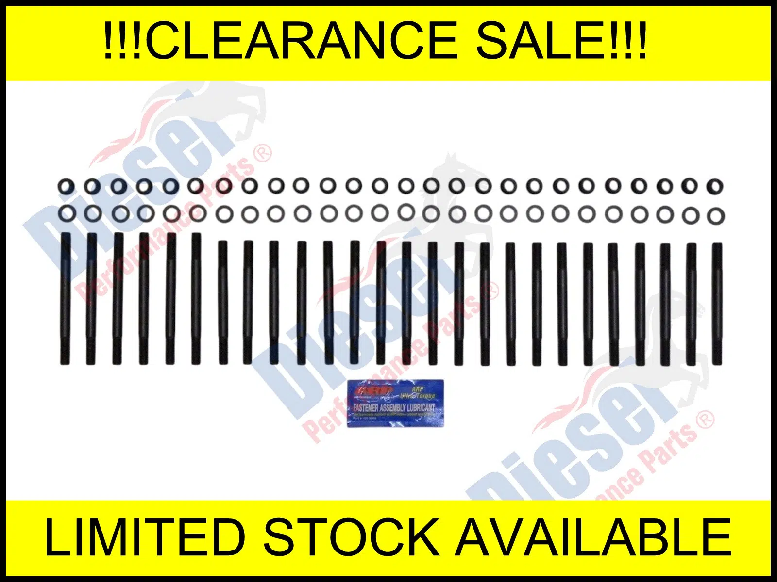 Bolts, ARP8740, Toyota 1HD-FT and 1HD-FTE Cylinder Head Stud Set (1/2″ UNC) !!!STOCK CLEARANCE!!!